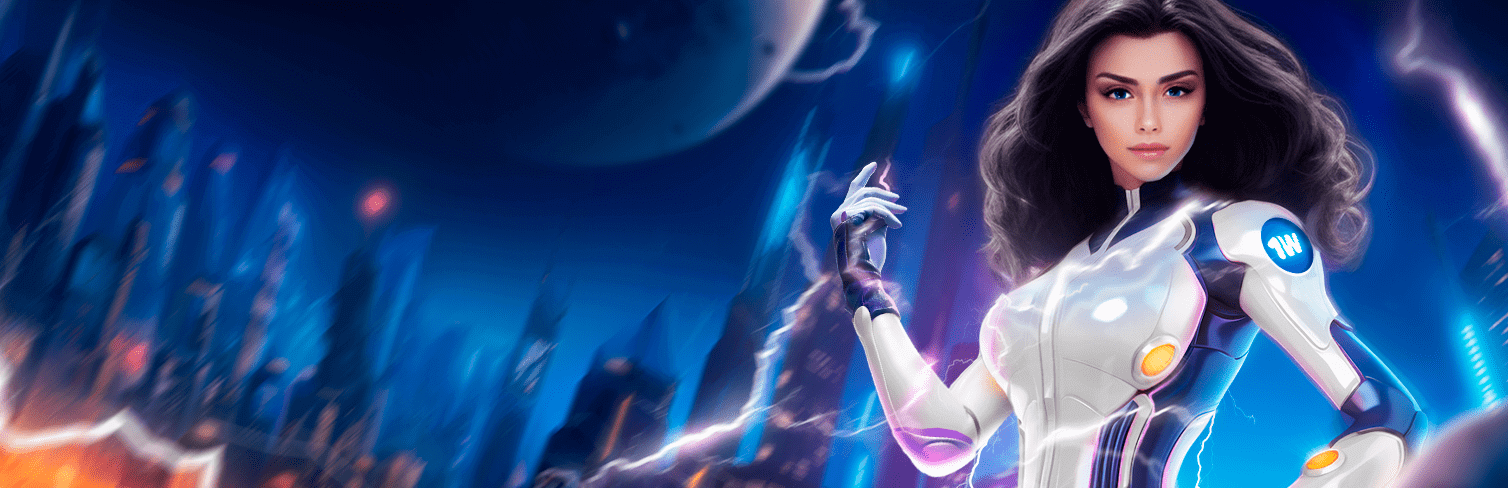 Горячие x10,000   с 1win SPACEGIRL